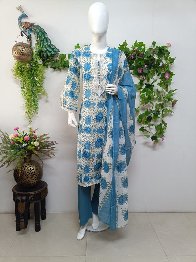 Azure Floral Blue Hover Image