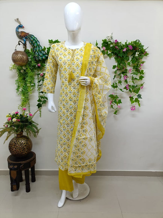 ivory with yellow Hover Image