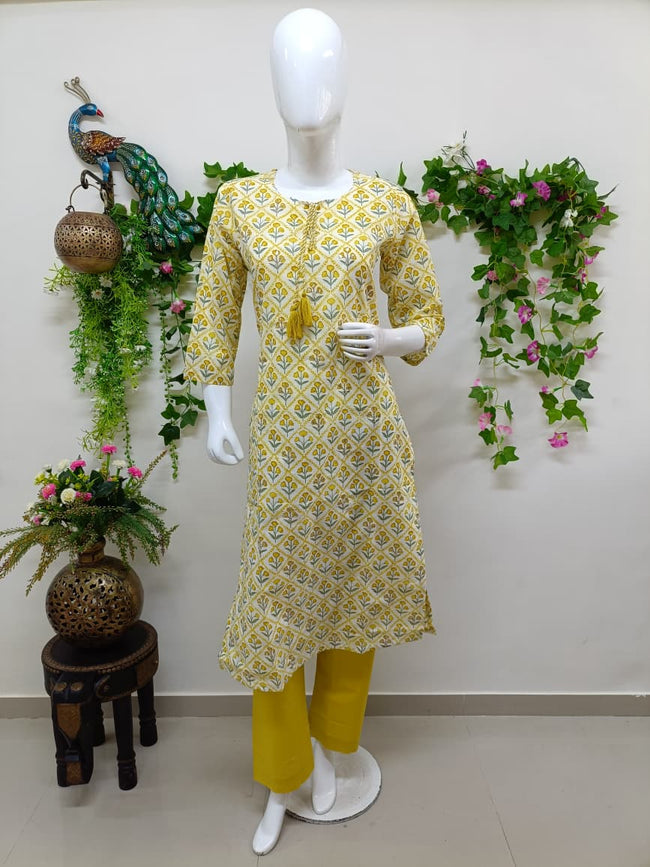 ivory with yellow Main Image