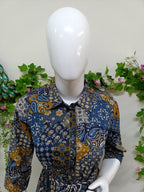 Midnight mustard Blue