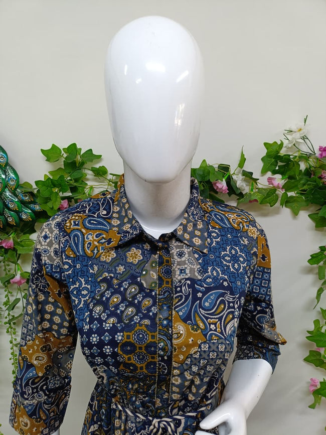 Midnight mustard Blue Main Image