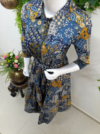 Midnight mustard Blue