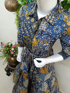 Midnight mustard Blue