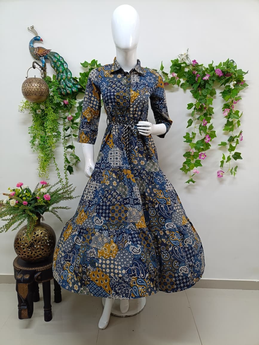 Midnight mustard Blue