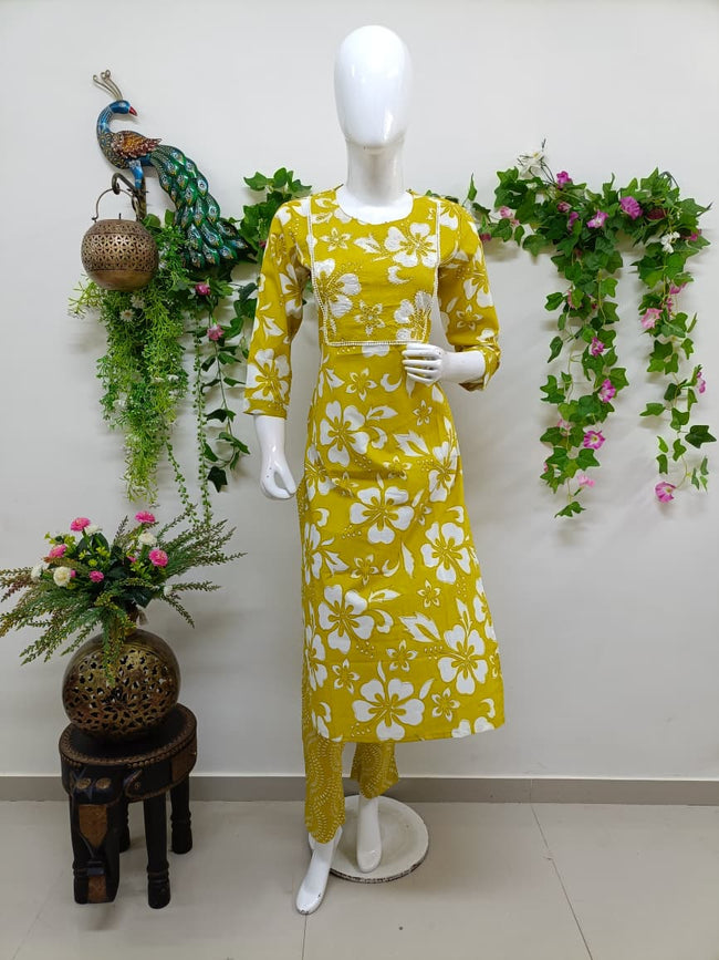 Yellow Floral Main Image