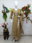 Mustard Yellow with floral