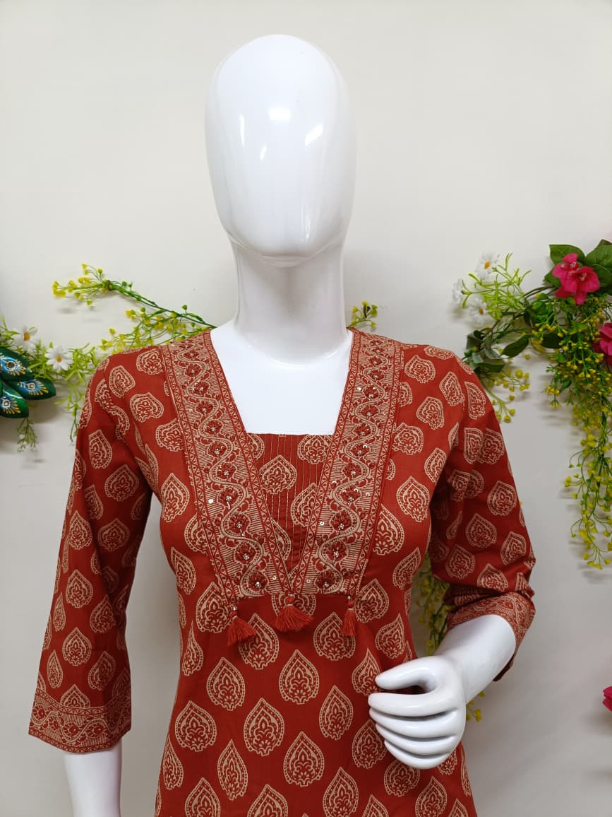 Rust orange