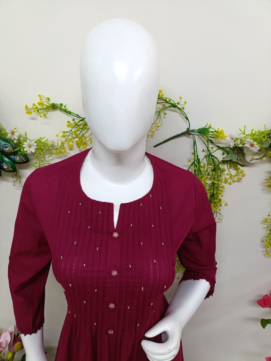 Burgundy plum