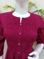 Burgundy plum