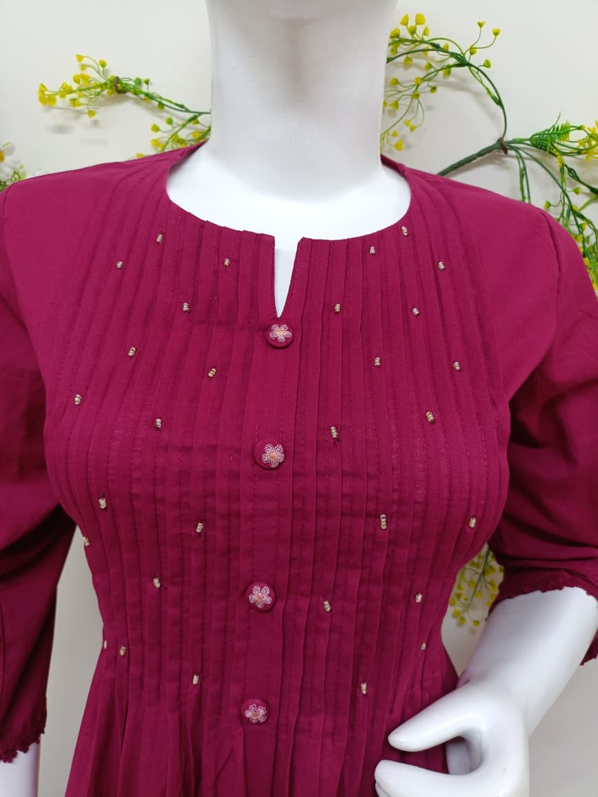 Burgundy plum