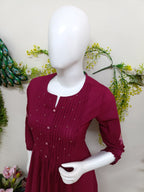 Burgundy plum