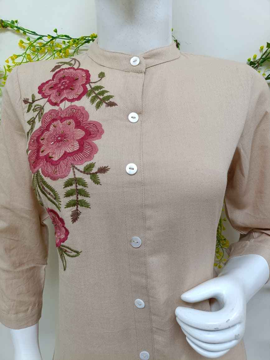 Soft Camel Beige Dress