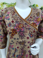Beige with floral