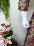Beige with floral