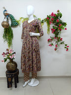 Beige with floral