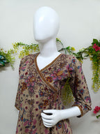 Beige with floral