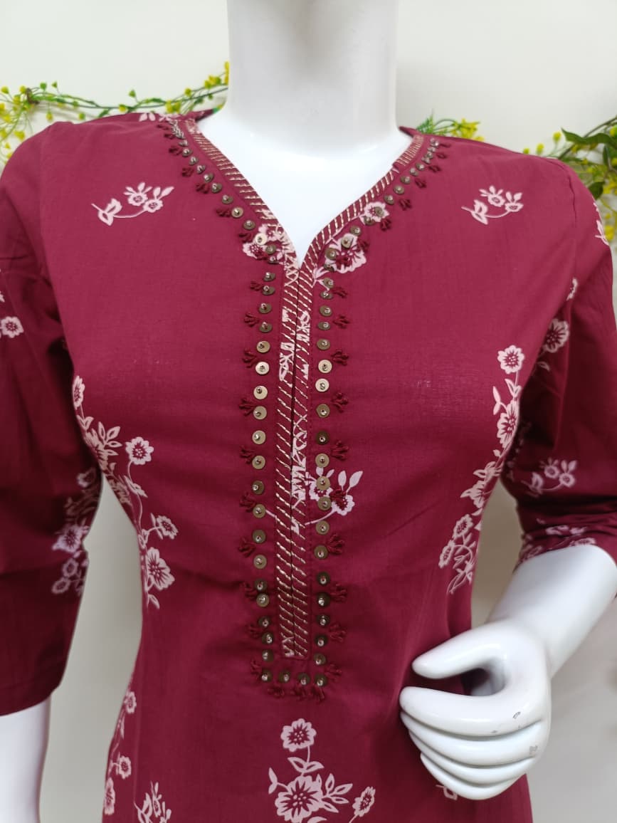 Wine maroon