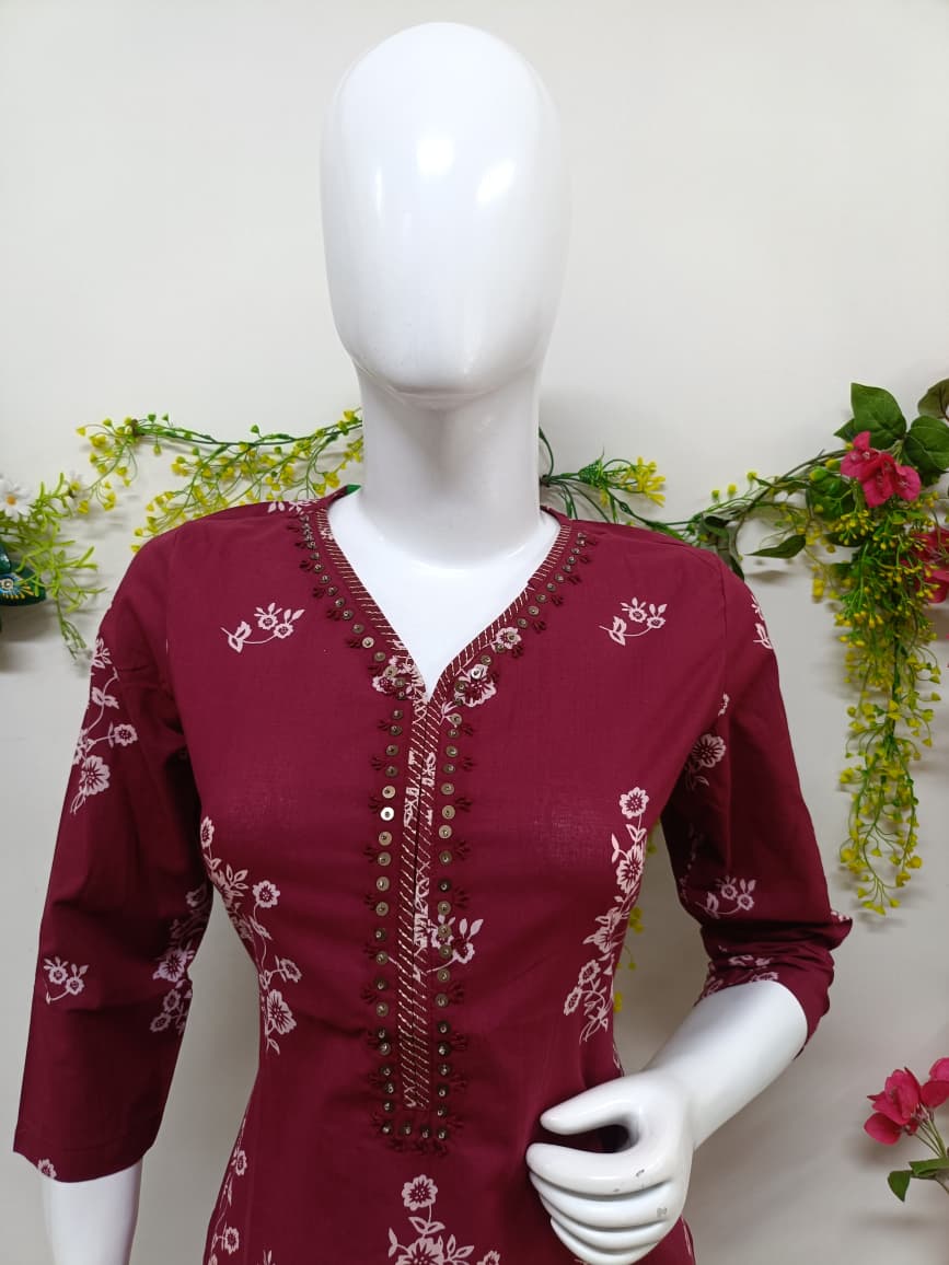 Wine maroon