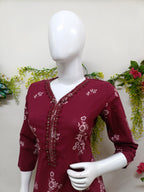 Wine maroon