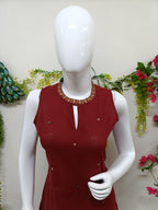 brownish red