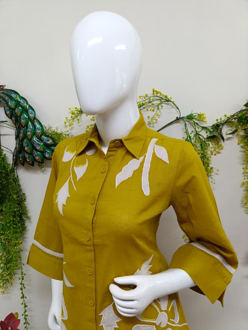 Mustard yellow