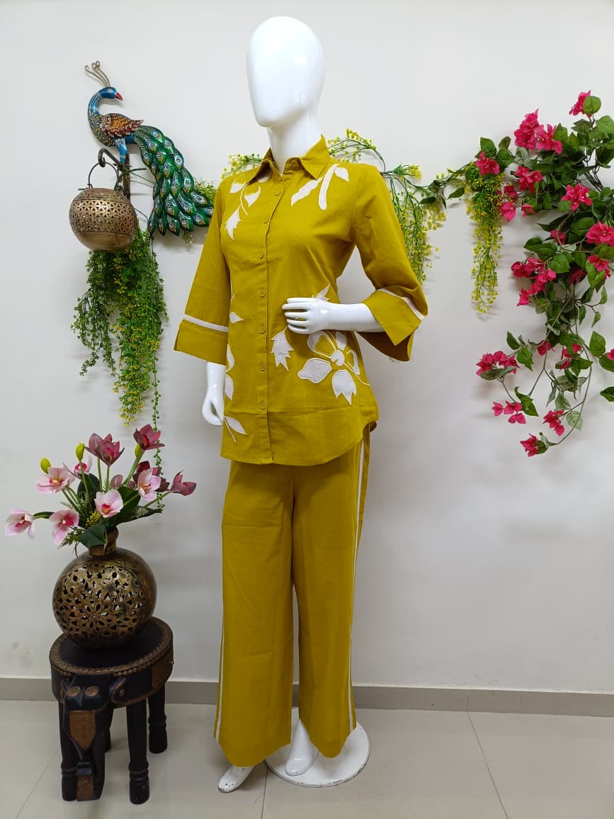 Mustard yellow