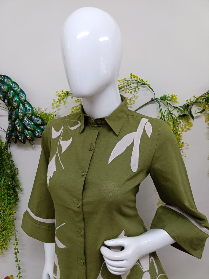 Olive green