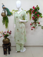 Pastel Pistachio Green