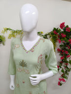 Pastel Pistachio Green