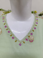 Pastel Pistachio Green