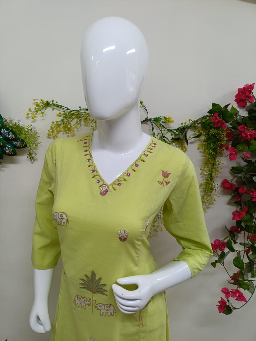 Lime green