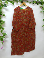 Orange with Floral