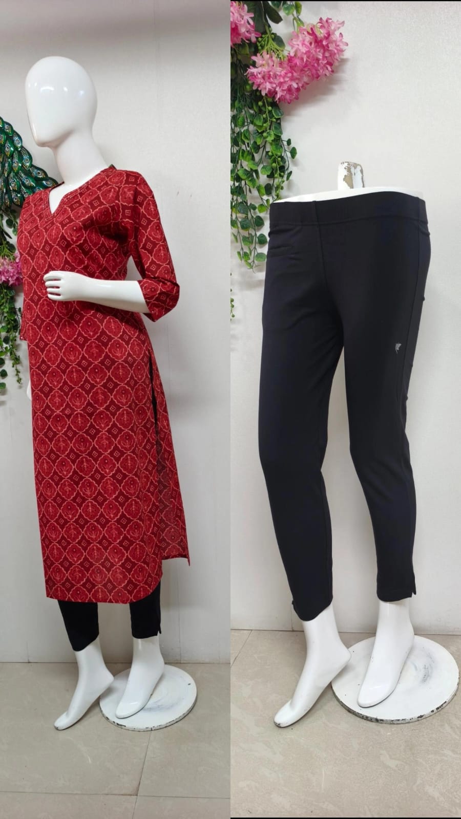 Comfort lady kurti pant