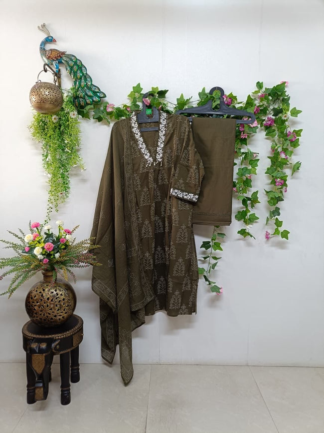 Deep olive green Hover Image