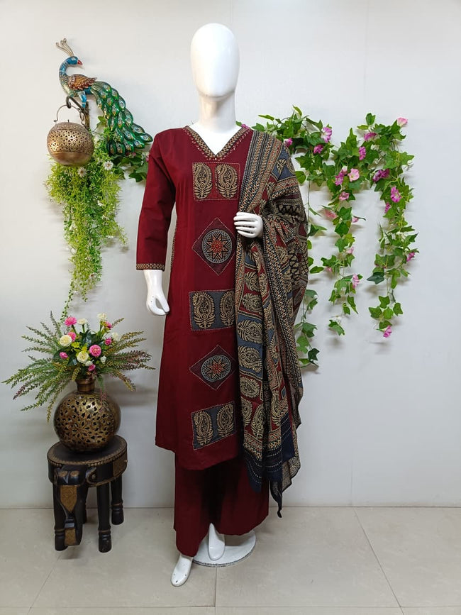 Deep maroon Hover Image